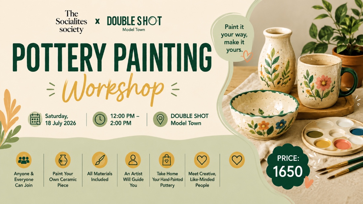 POTTERY PAINTING WORKSHOP