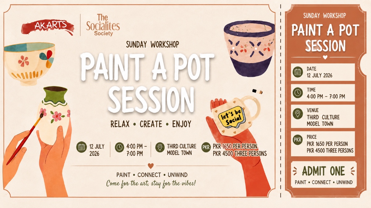 PAINT A POT SESSION