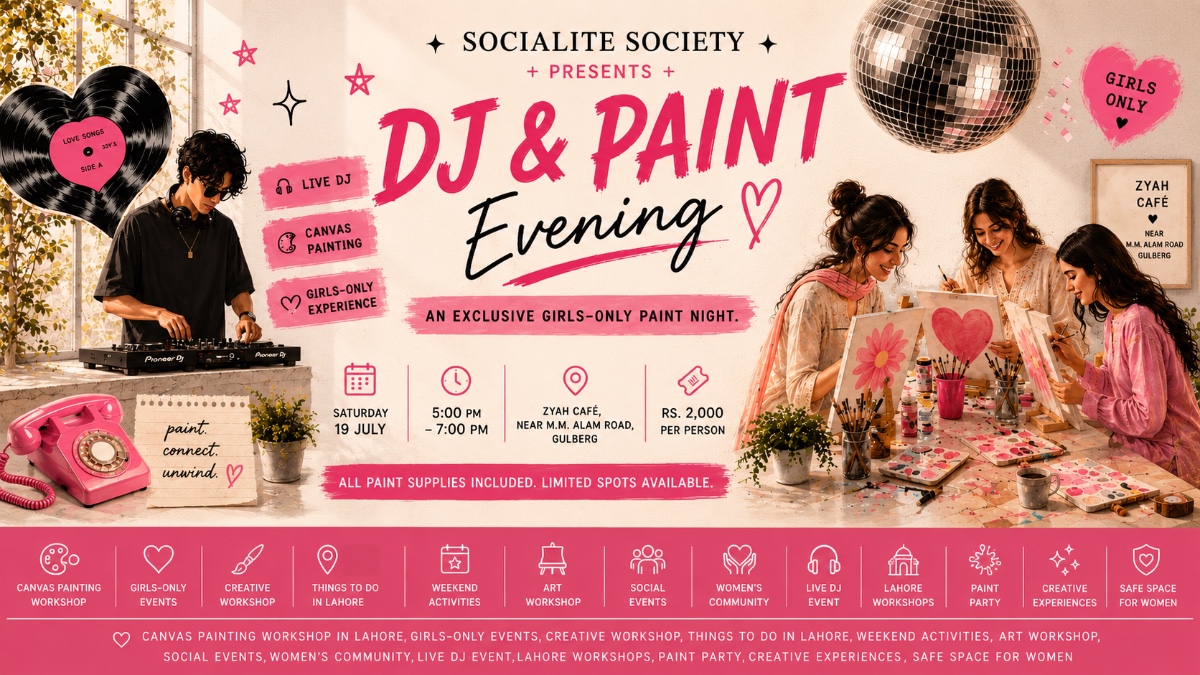 DJ & PAINT EVENING
